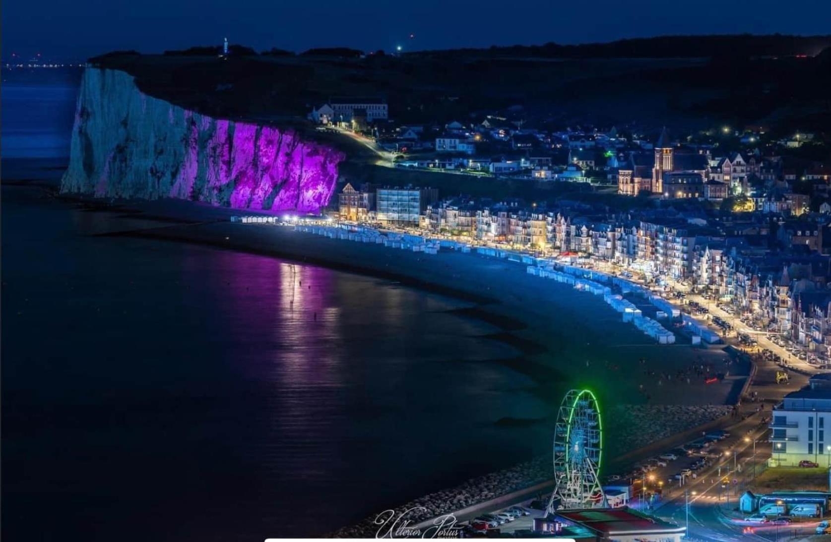 Caprices De Mer Appartement Avec Grand Balcon Et Vue A 300 M Plage, Apercu Mer, Lit Queen Size, Mers Les Bains Le Treport , Petit Dejeuner En Option, 2 Velos Fournis Zewnętrze zdjęcie