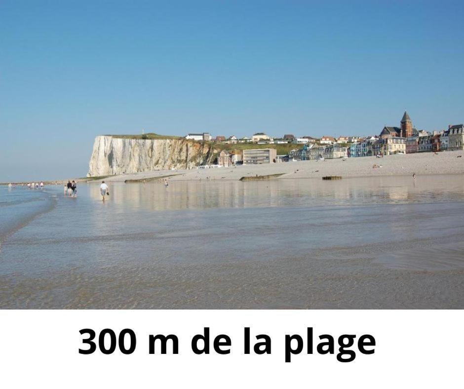 Caprices De Mer Appartement Avec Grand Balcon Et Vue A 300 M Plage, Apercu Mer, Lit Queen Size, Mers Les Bains Le Treport , Petit Dejeuner En Option, 2 Velos Fournis Zewnętrze zdjęcie