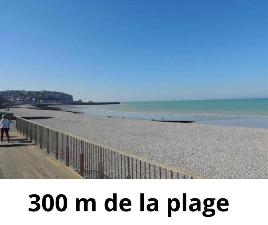 Caprices De Mer Appartement Avec Grand Balcon Et Vue A 300 M Plage, Apercu Mer, Lit Queen Size, Mers Les Bains Le Treport , Petit Dejeuner En Option, 2 Velos Fournis Zewnętrze zdjęcie